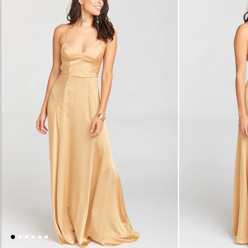 Show Me Your MuMu - True Gold Bridesmaid Dress